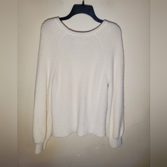 Abercrombie & Fitch Soft AF Sweater Ivory Size M - Picture 5 of 11